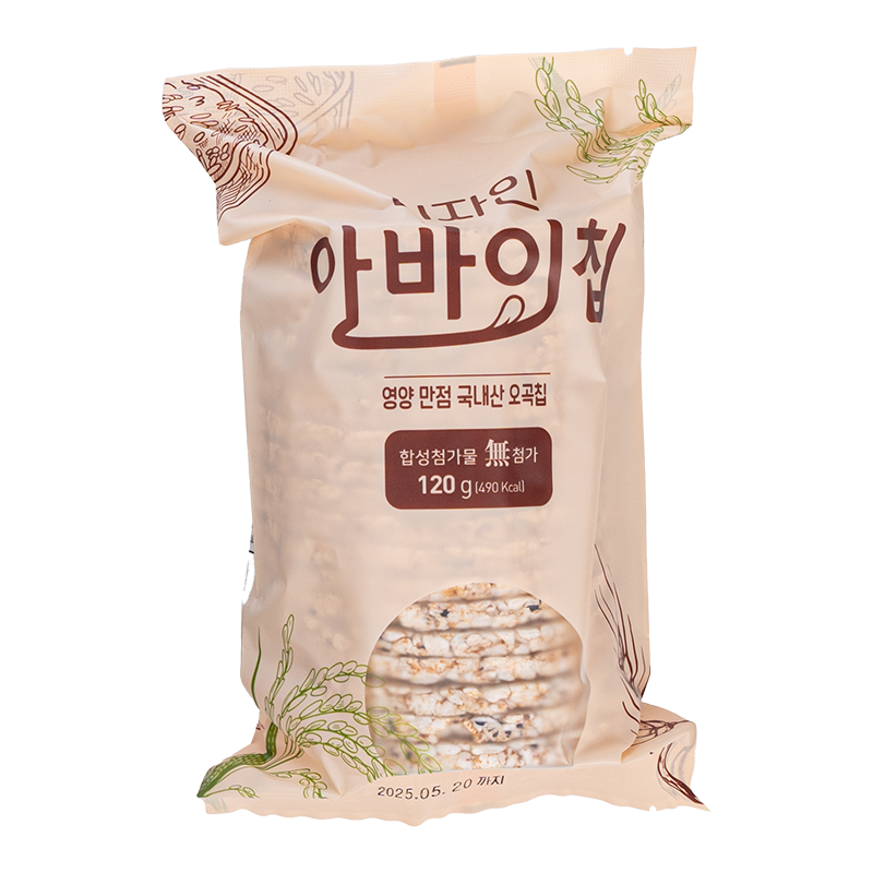 속초몰,속초리자인 아바이칩(120g)